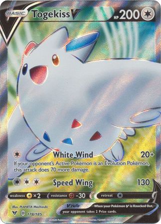 Togekiss V Full Art - 178/185 - Vivid Voltage