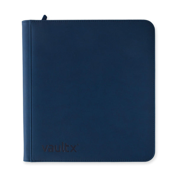 VaultX 12-Pocket Exo-Tec Zip Binder (Royal Blue)