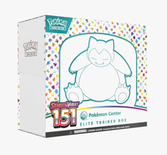 Scarlet & Violet 151 Elite Trainer Box Sealed Case - Pokemon Center Exclusive