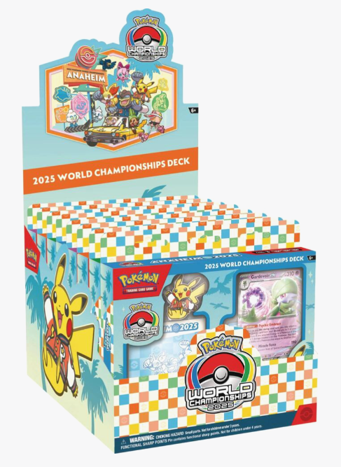 2025 World Championship Deck Display - World Championship Decks