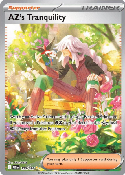 AZ's Tranquility Special Illustration Rare - 120/86 - Chaos Rising
