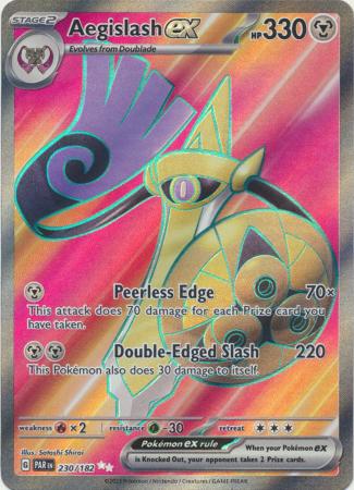 Aegislash ex Full Art - 230/182 - Paradox Rift