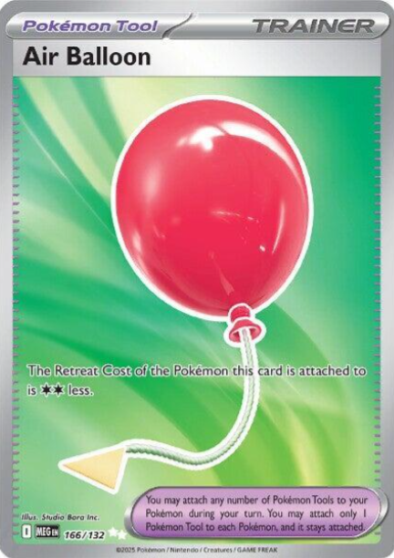 Air Balloon Full Art - 166/132 - Mega Evolution