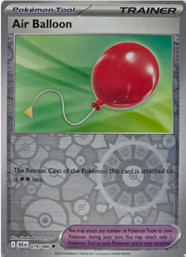 Air Balloon Reverse Holo - 79/86 - Black Bolt