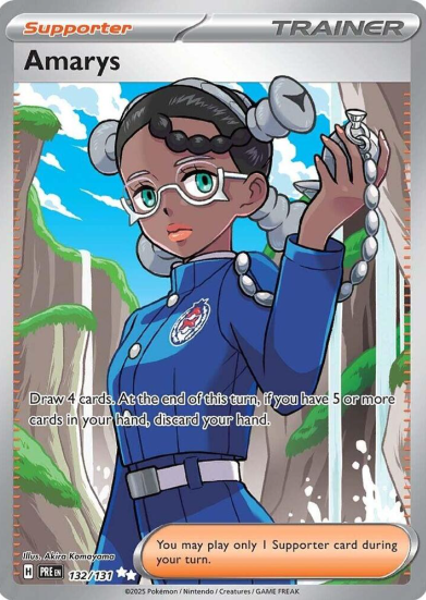 Amarys Full Art - 132/131 - Prismatic Evolutions