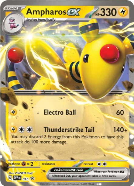 Ampharos ex - 016 - Scarlet & Violet Promo