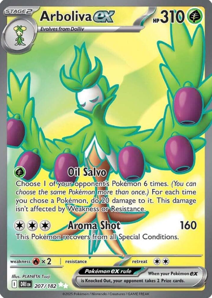 Arboliva ex Full Art - 207/182 - Destined Rivals