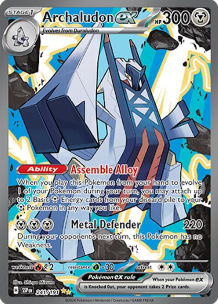 Archaludon ex Special Illustration Rare - 241/191 - Surging Sparks