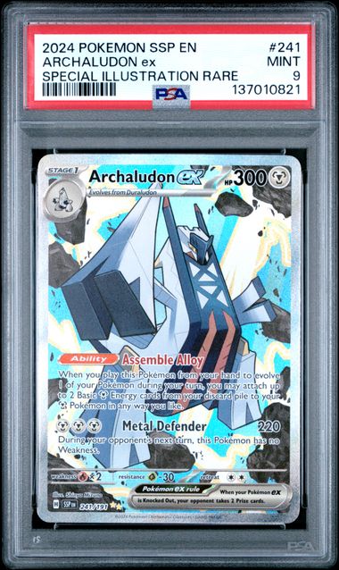 Archaludon ex Special Illustration Rare - PSA 9 - Surging Sparks
