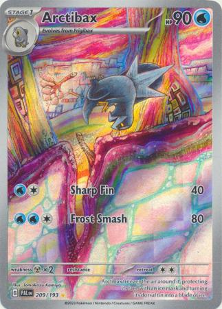 Arctibax Illustration Rare - 209/193 - Paldea Evolved