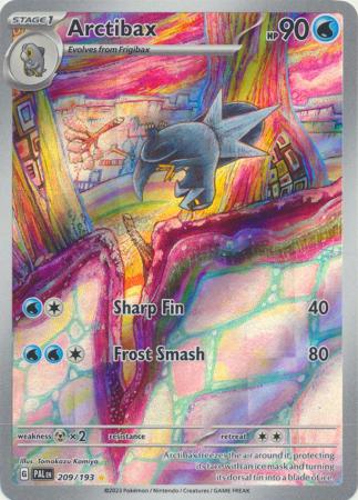 Arctibax Illustration Rare - 209/193 - Paldea Evolved