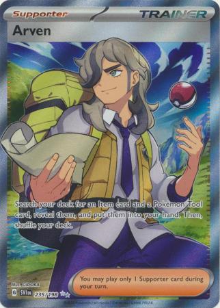 Arven Full Art - 235/198 - Scarlet & Violet Base
