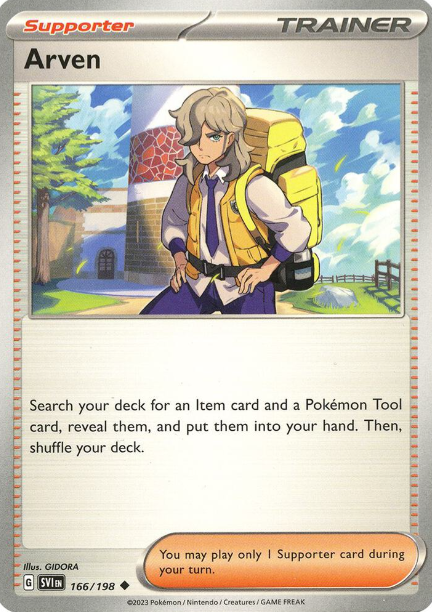Arven - 166/198 - Scarlet and Violet Base