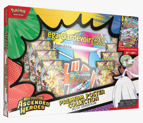 Ascended Heroes Premium Poster Collection - Mega Gardevoir