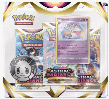 Astral Radiance 3 Pack Blister (Sylveon)