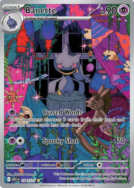 Banette Illustration Rare - 234/217 - Ascended Heroes