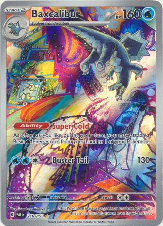 Baxcalibur Illustration Rare - 210/193 - Paldea Evolved