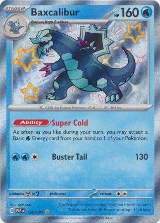 Baxcalibur Baby Shiny - 130/091 - Paldean Fates