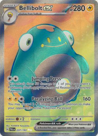 Bellibolt ex Full Art - 237/193 - Paldea Evolved