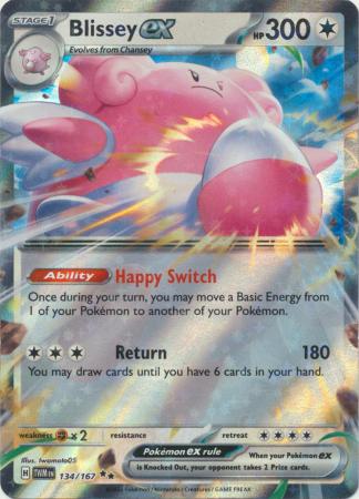 Blissey ex - 134/167 - Twilight Masquerade