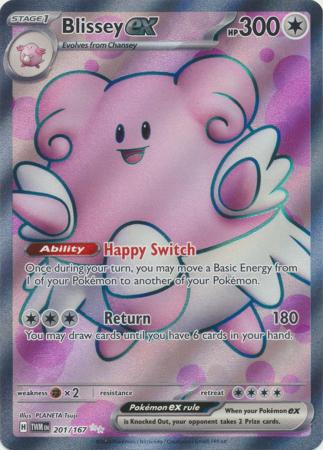Blissey ex Full Art - 201/167 - Twilight Masquerade