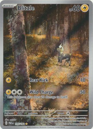 Blitzle Illustration Rare - 195/182 - Paradox Rift