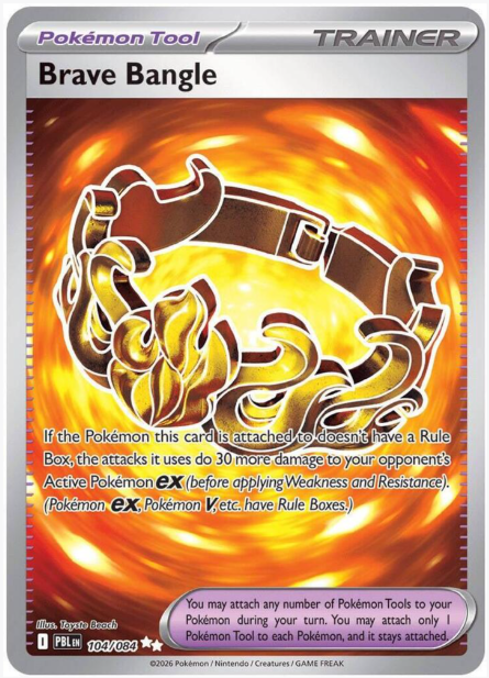 Brave Bangle Full Art - 104/084 - Pitch Black