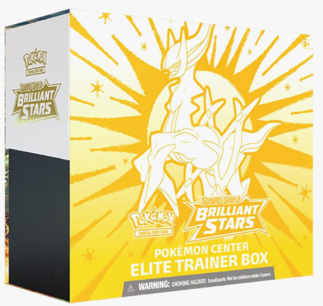 Brilliant Stars Pokemon Center Elite Trainer Box
