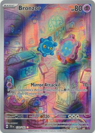 Bronzor Illustration Rare - 170/162 - Temporal Forces