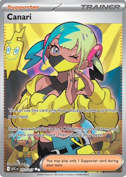 Canari Full Art - 257/217 - Ascended Heroes