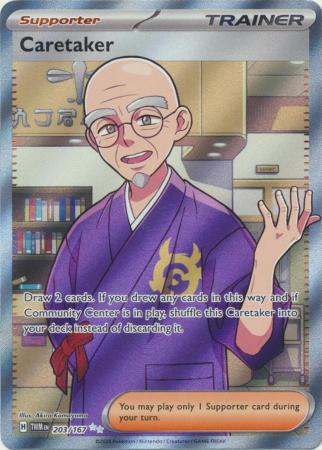 Caretaker Full Art - 203/167 - Twilight Masquerade