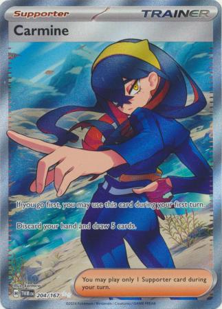 Carmine Full Art - 204/167 - Twilight Masquerade