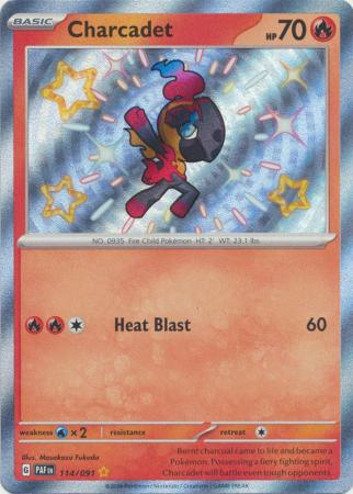 Charcadet Baby Shiny - 114/091 - Paldean Fates