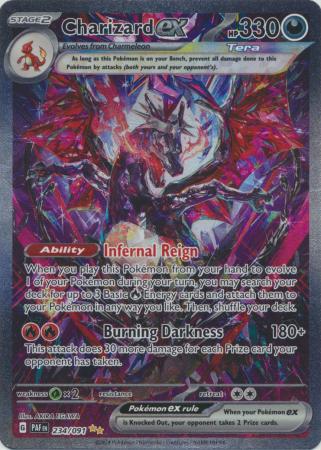 Charizard ex Special Illustration Rare - 234/091 - Paldean Fates