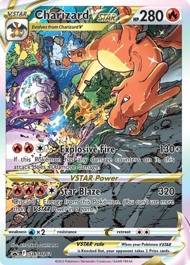 Charizard VSTAR Promo - SWSH262 - Sword and Shield Promo Cards