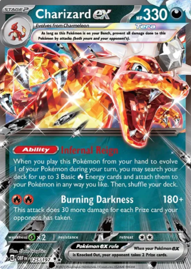 Charizard ex - 125/197 - Obsidian Flames