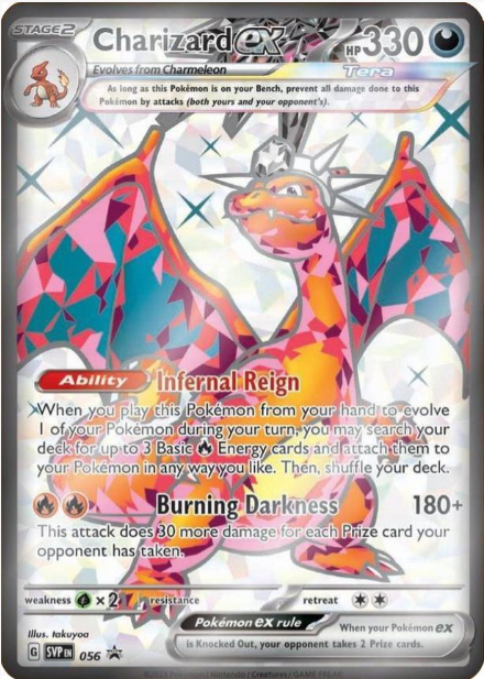Charizard ex Promo - 056 - Scarlet & Violet Promo Cards