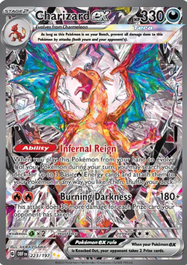 Charizard ex Special Illustration Rare - 223/197 - Obsidian Flames