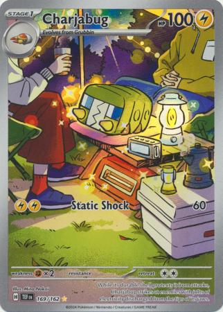 Charjabug Illustration Rare - 169/162 - Temporal Forces