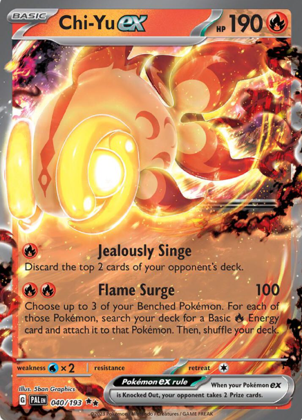 Chi-Yu ex - 40/193 - Paldea Evolved