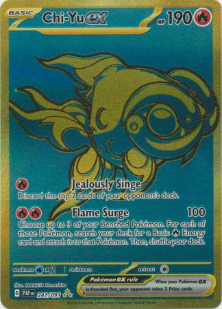Chi-Yu ex Hyper Rare - 241/091 - Paldean Fates