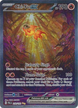 Chi-Yu ex Special Illustration Rare - 259/193 - Paldea Evolved