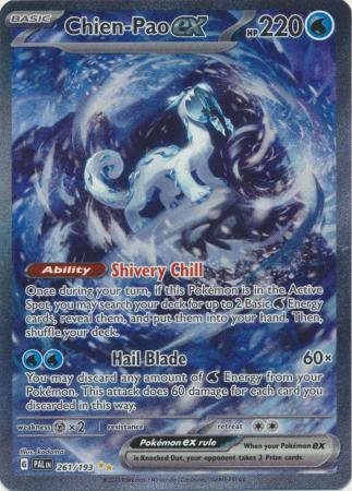 Chien-Pao ex Special Illustration Rare - 261/193 - Paldea Evolved