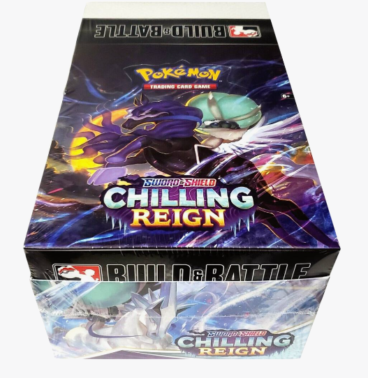 Sealed Chilling Reign Build & Battle Box Display