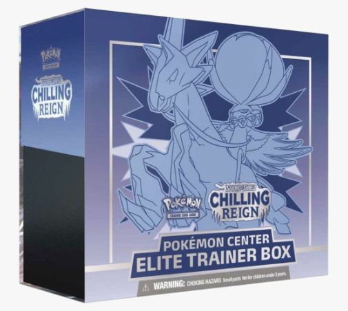 Chilling Reign Pokemon Center Elite Trainer Box (Ice Rider Calyrex)