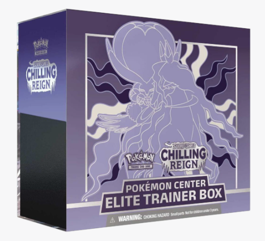 Chilling Reign Pokemon Center Elite Trainer Box (Shadow Rider Calyrex)