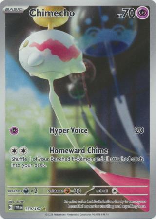 Chimecho Illustration Rare - 179/167 - Twilight Masquerade