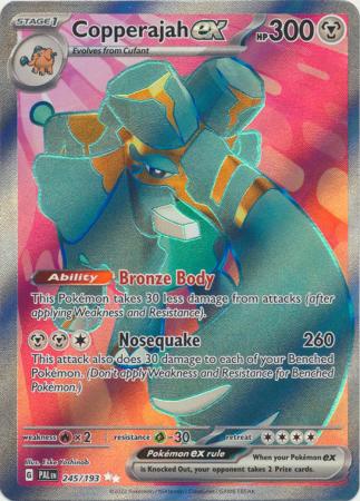 Copperajah ex Full Art - 245/193 - Paldea Evolved