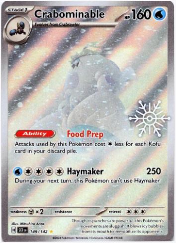 Crabominable - 149/142 (Holiday Calendar) - Stellar Crown
