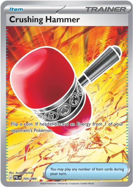 Crushing Hammer Full Art - 105/084 - Pitch Black